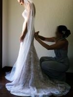 Couture Strapless Wedding Dress